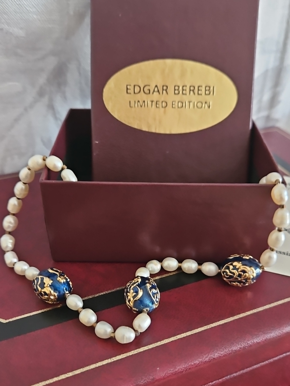 Edgar Berebi Russian Freshwater Pearls Limited Edition Necklace.